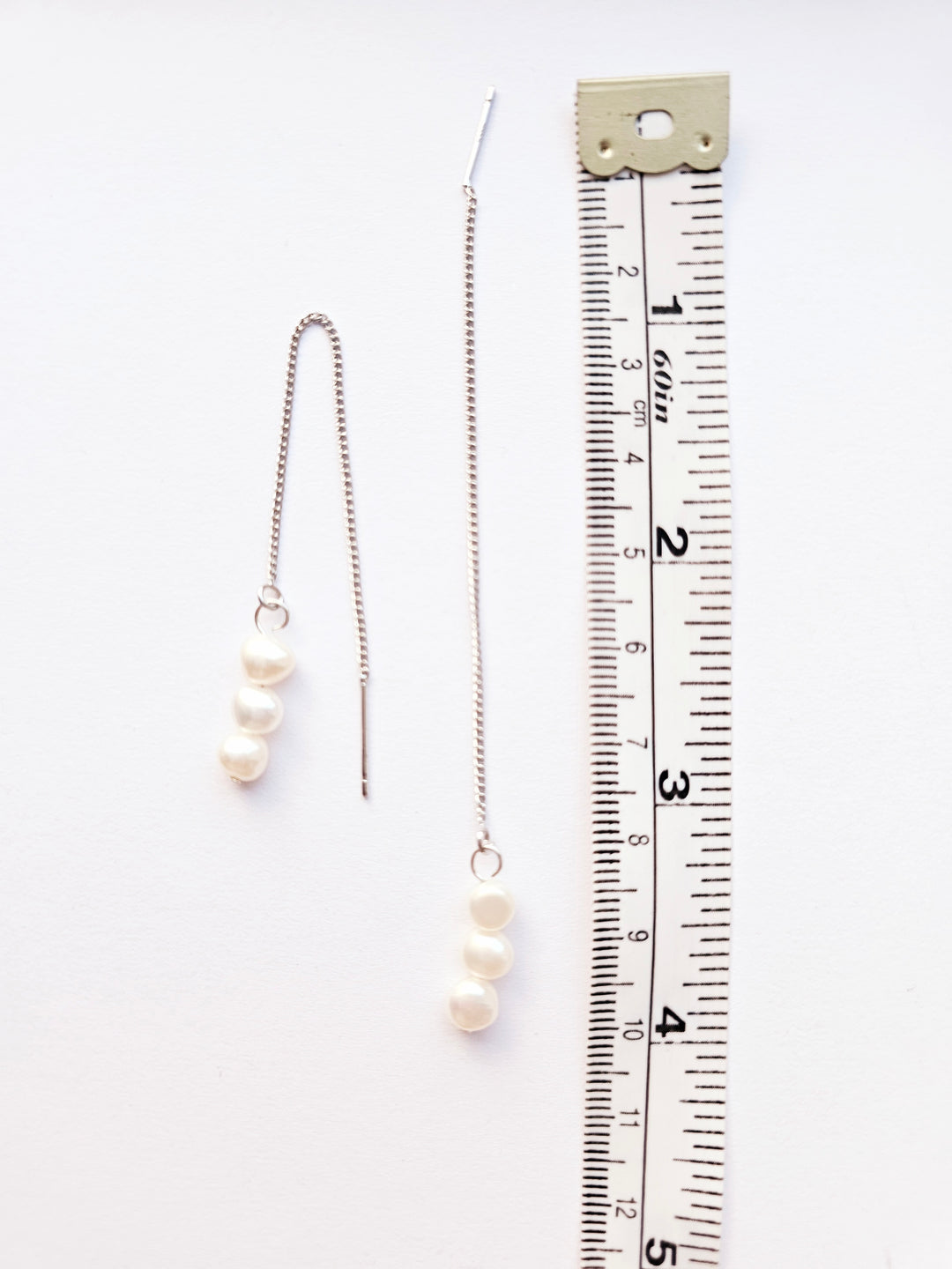 Fresh water 3 pearl silver