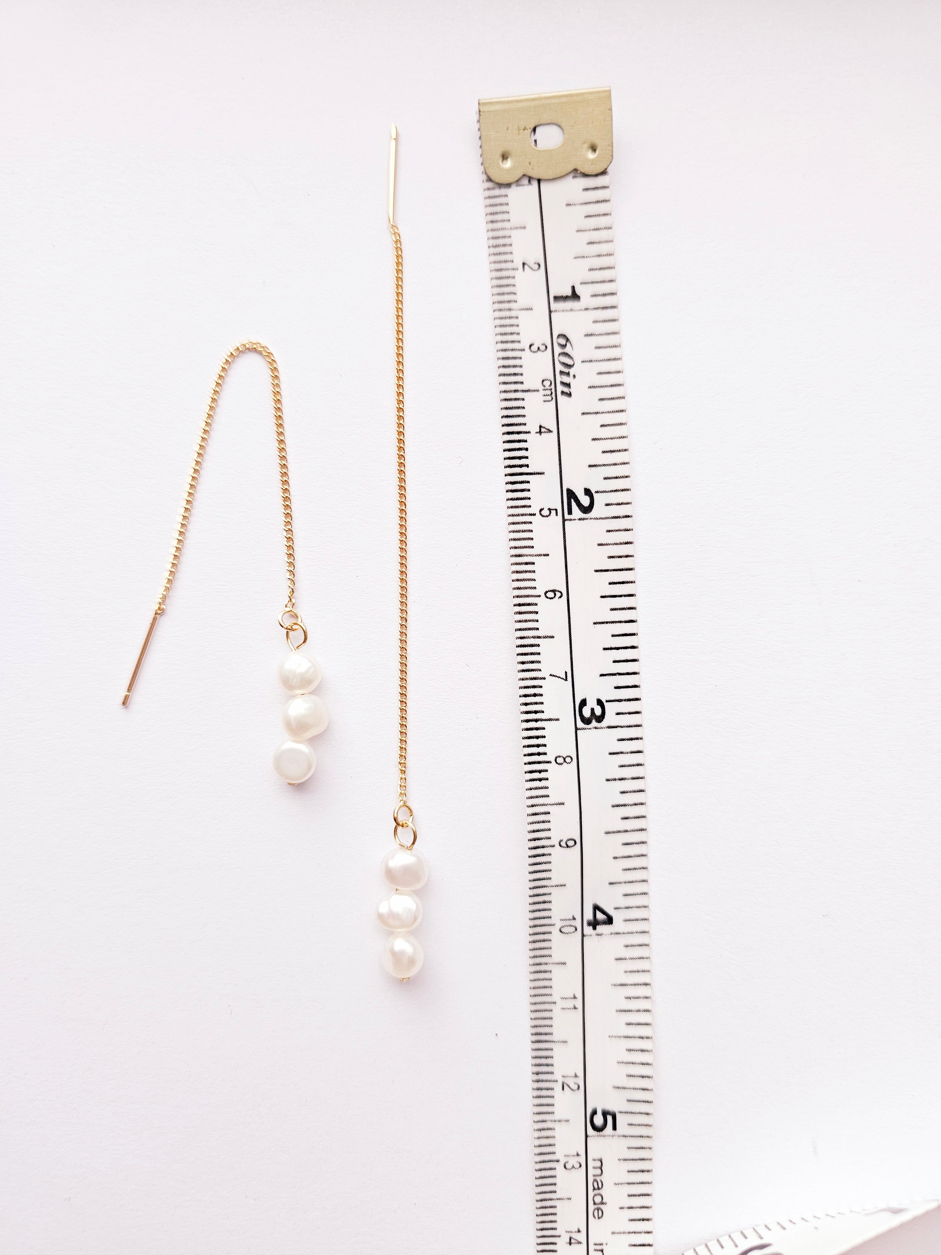 Fresh water 3 pearl gold