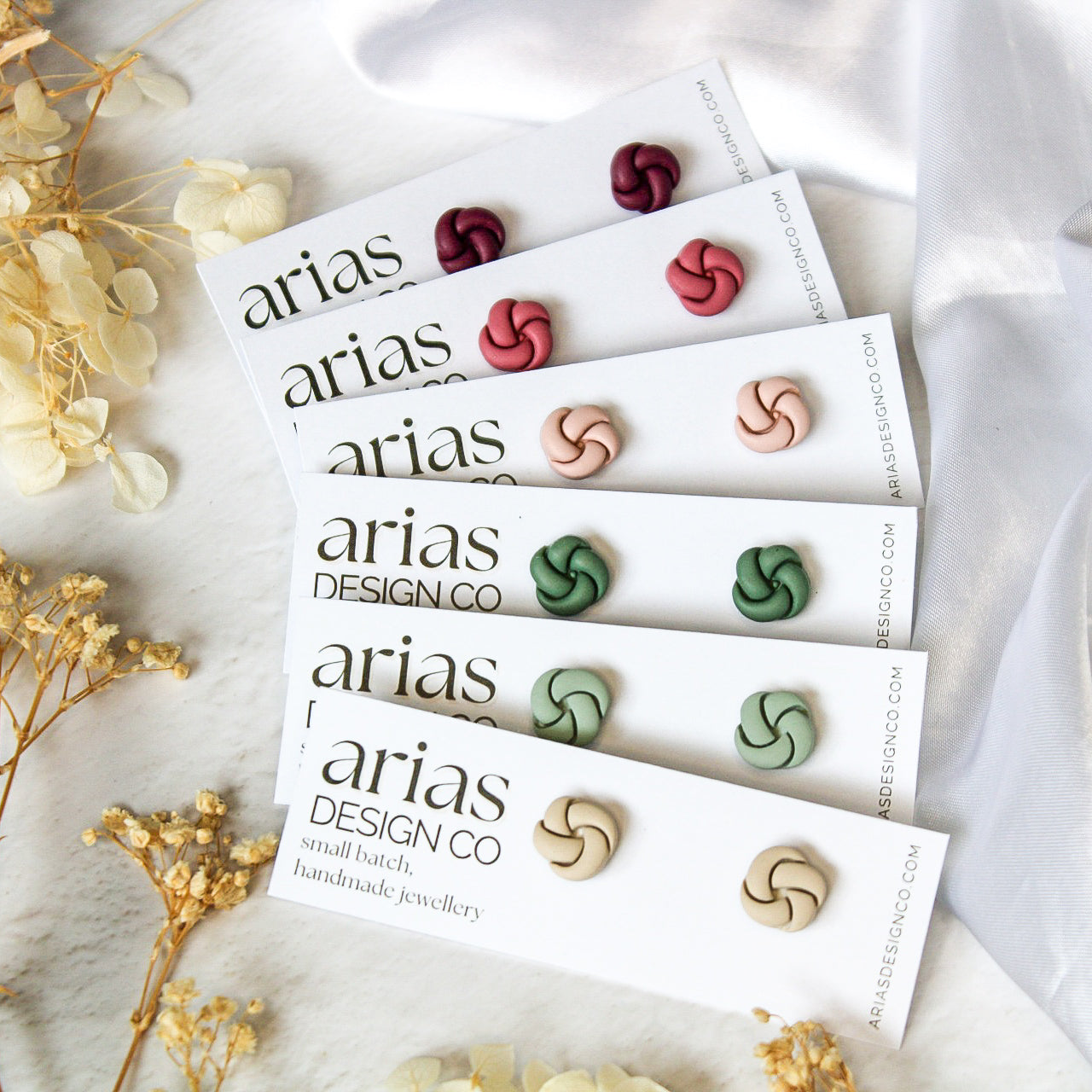 Knot Stud Earrings
