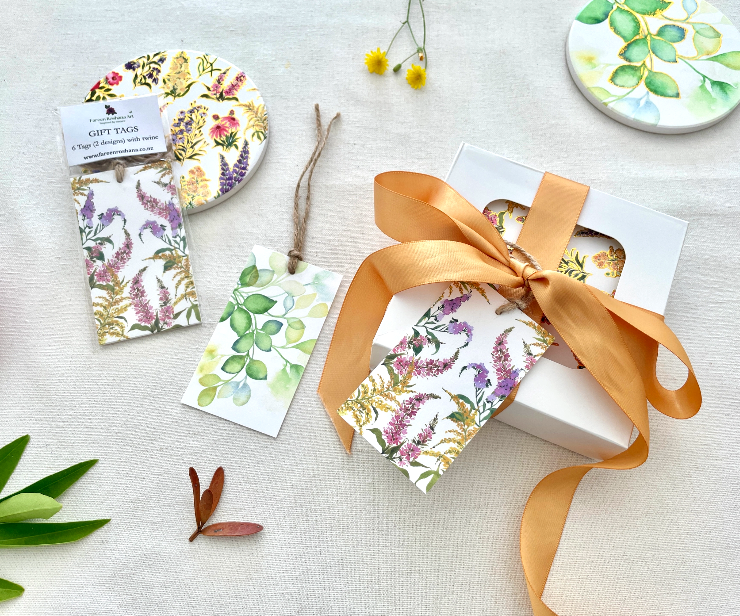 Floral and Foliage Collection - Gift Tags