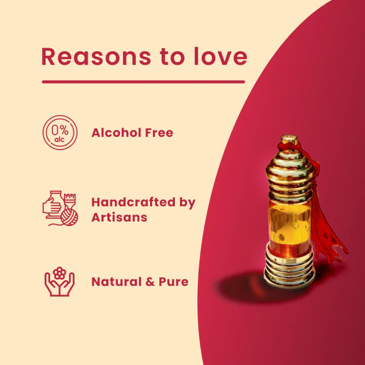 Maati Natural Perfume Oil (Petrichor Attar) - Boond Fragrances