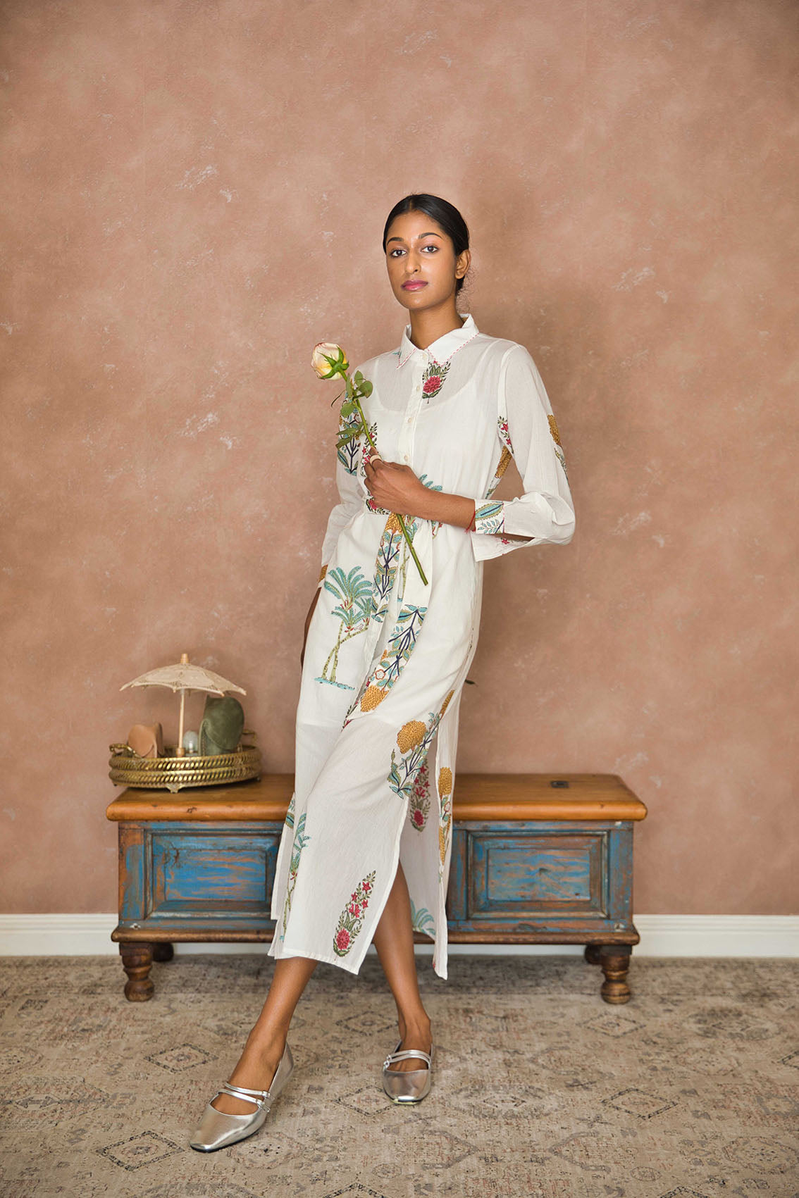 Marigold Shirt Dress