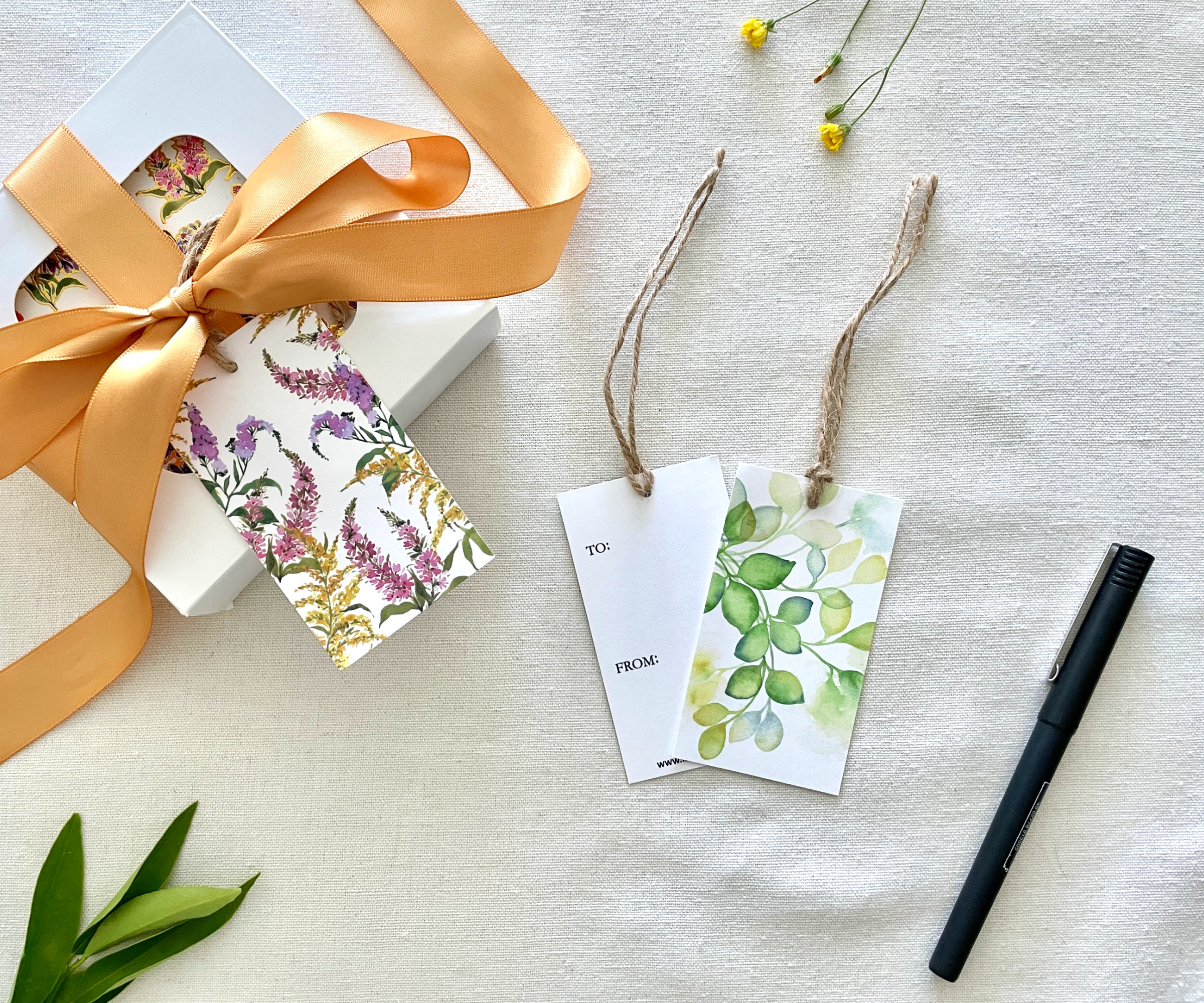 Floral and Foliage Collection - Gift Tags