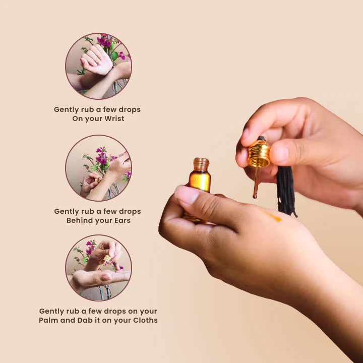 Audh Natural Perfume Oil (Agarwood Attar) Boond Fragrances