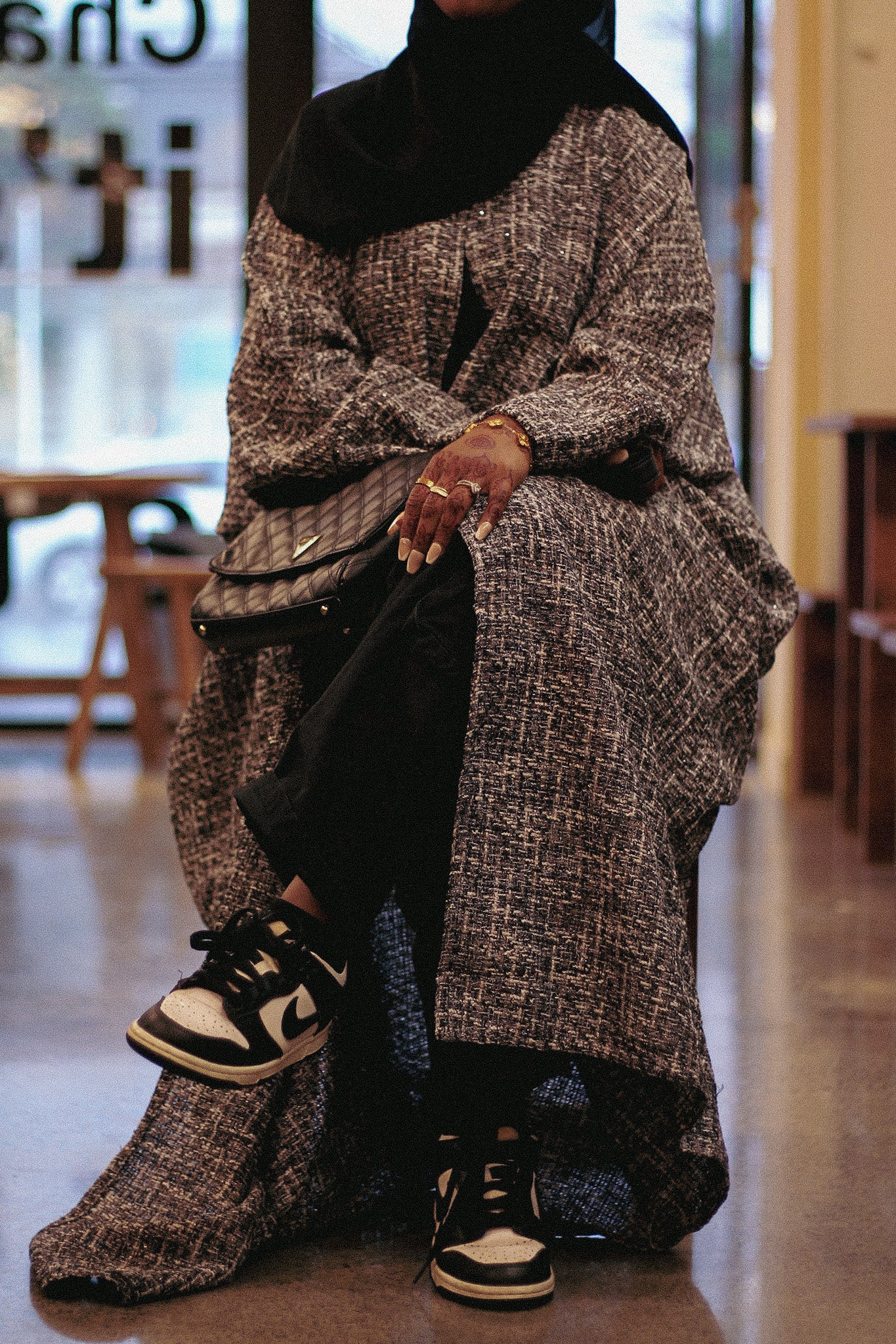 Luna Abaya Coat