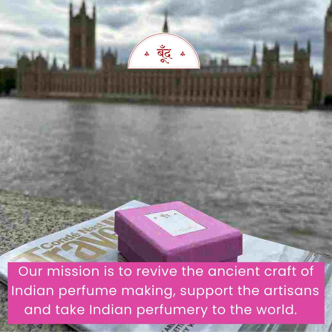 Gulabi Natural Perfume Oil (Indian Rose Attar) Boond Fragrances