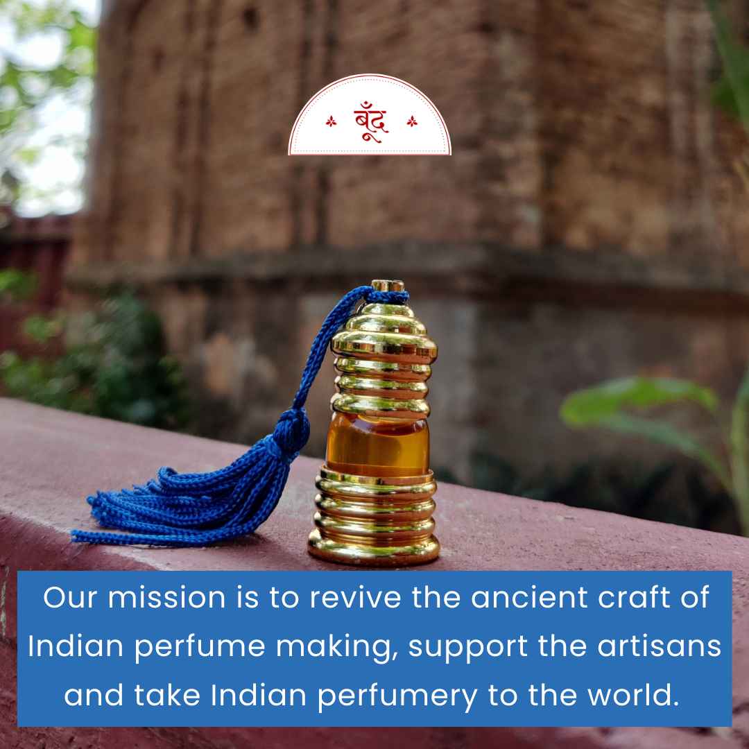 Motiya Natural Perfume Oil (Jasmine Attar) Boond Fragrances