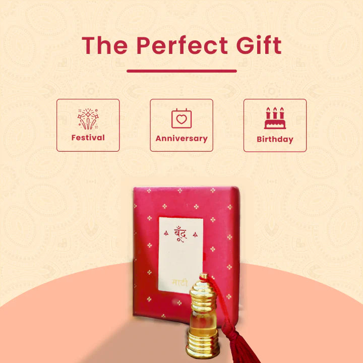 Maati Natural Perfume Oil (Petrichor Attar) - Boond Fragrances