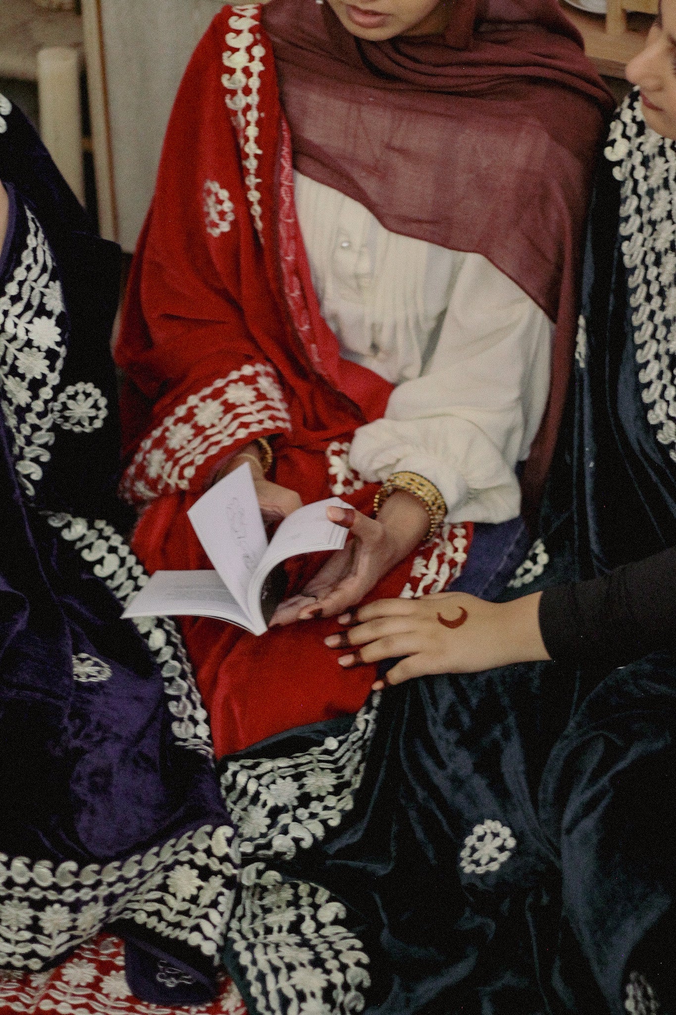 Velvet Embroidered Shawls