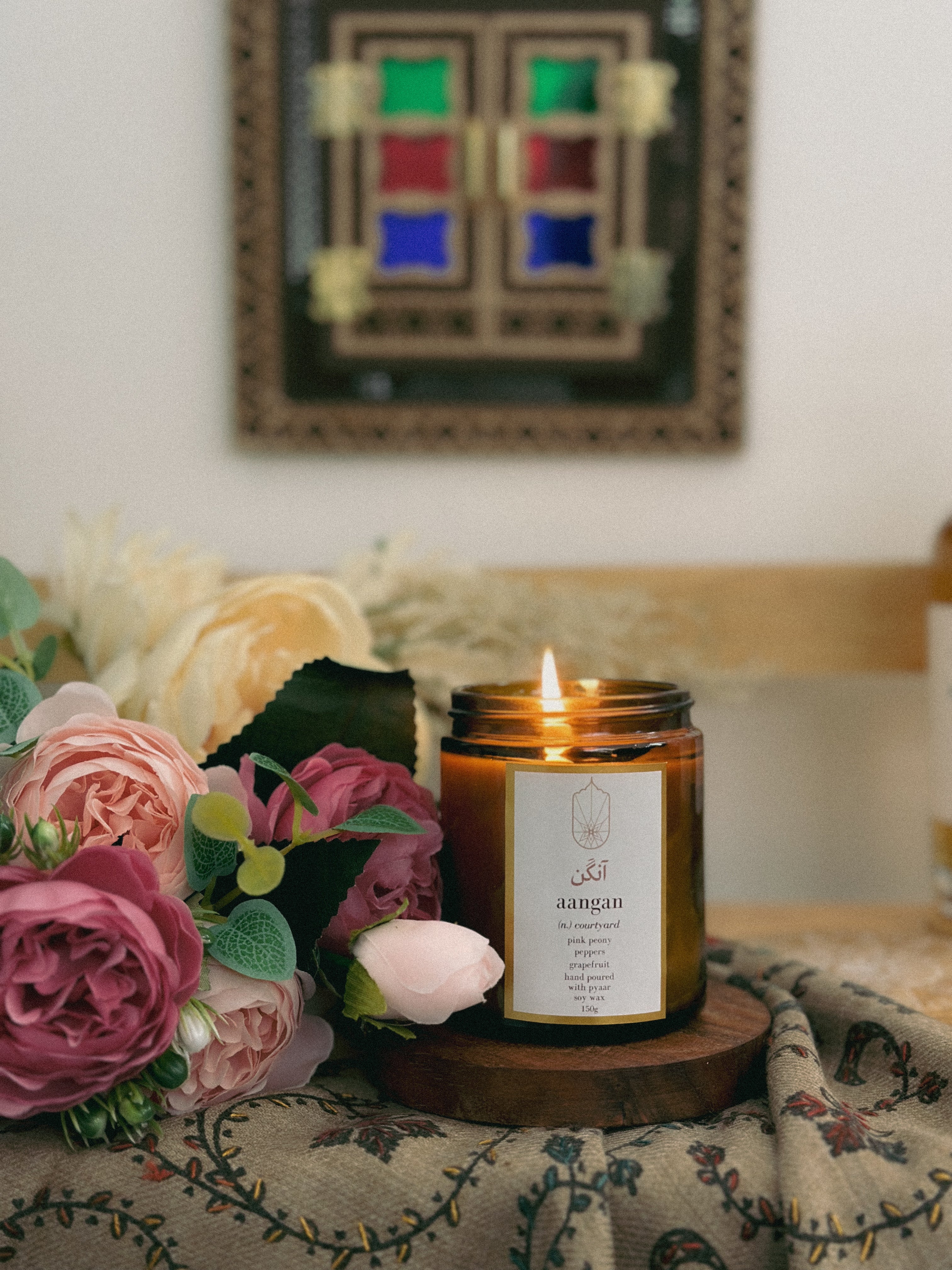 Aangan Handmade Candle by Masala Scents