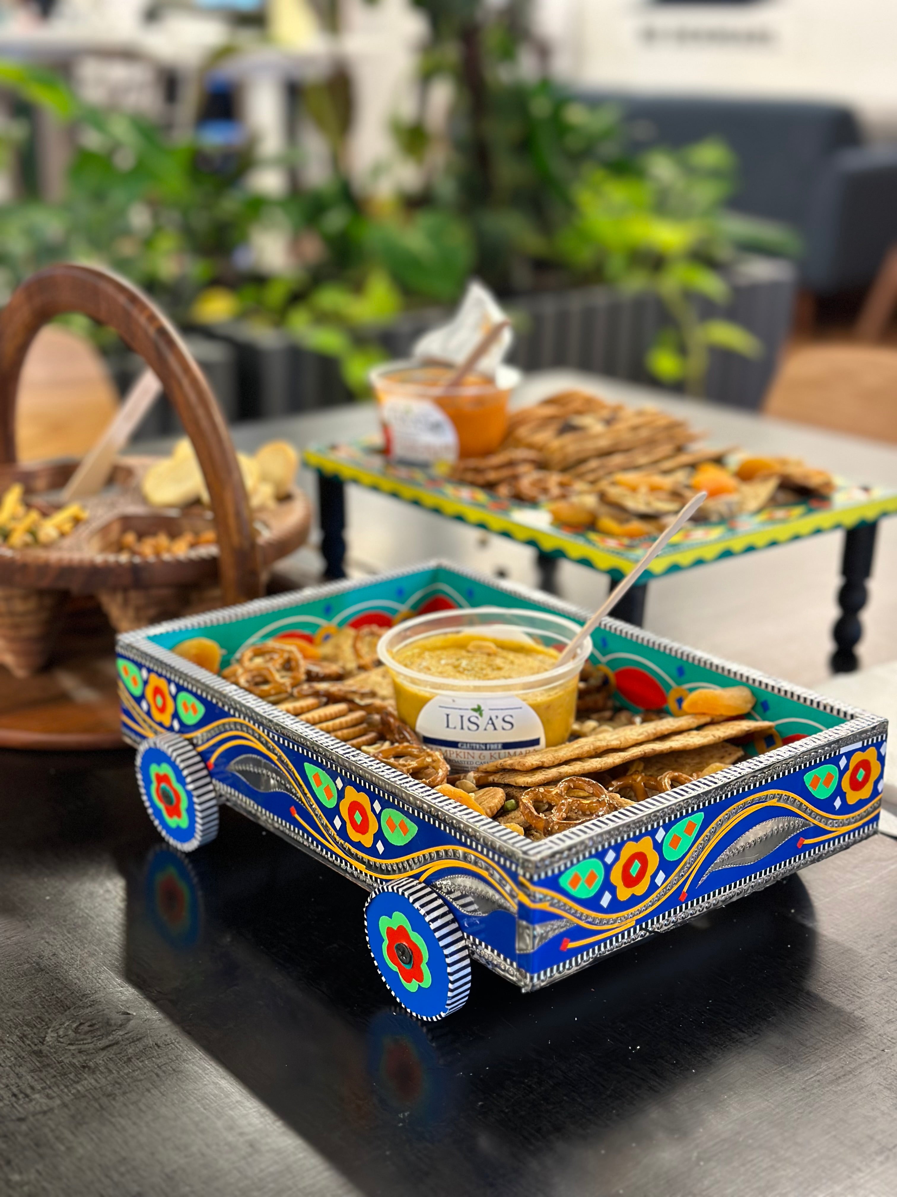 Pakistani Truck Art - Chamakpatti Wheel Tray