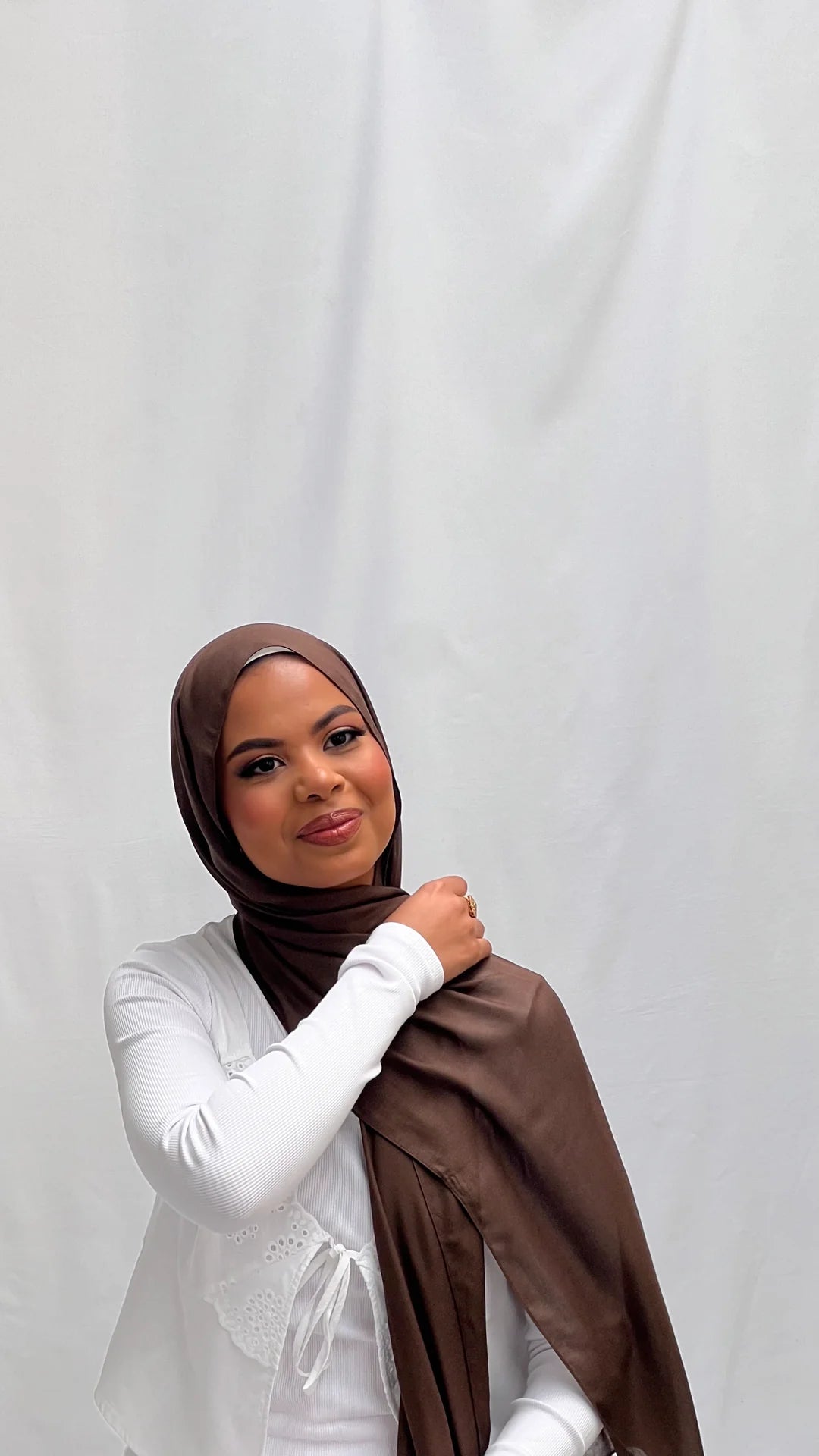 Bio Premium Modal color Espresso by Forever Hijab