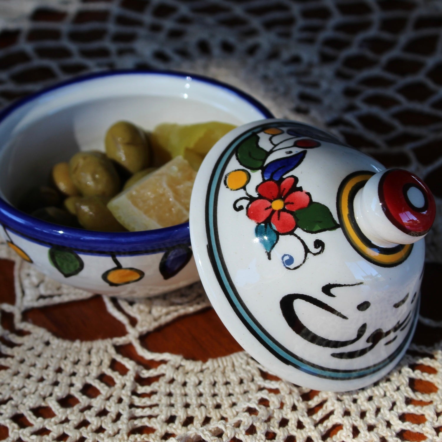 Lidded Serving Bowl