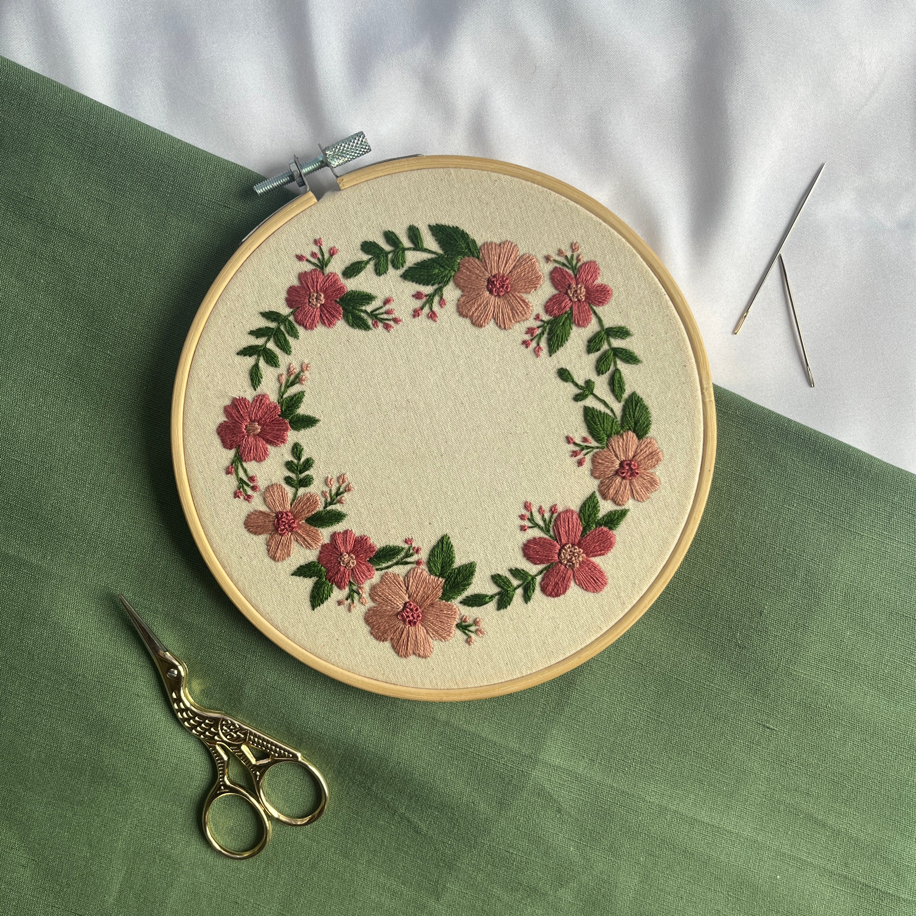 The Wreath DIY Embroidery Kit