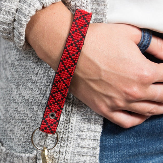 Lina Key Fob - Poppy - Bayyāra