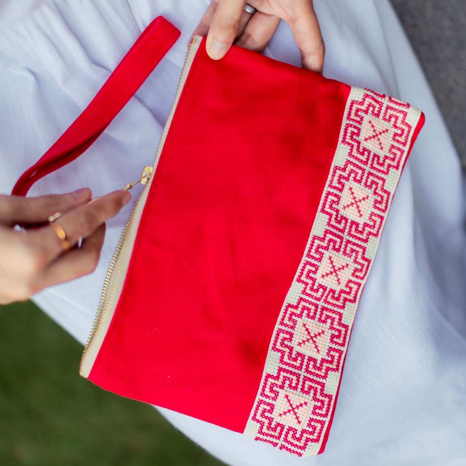 Safa Pouch - Watermelon - Bayyāra