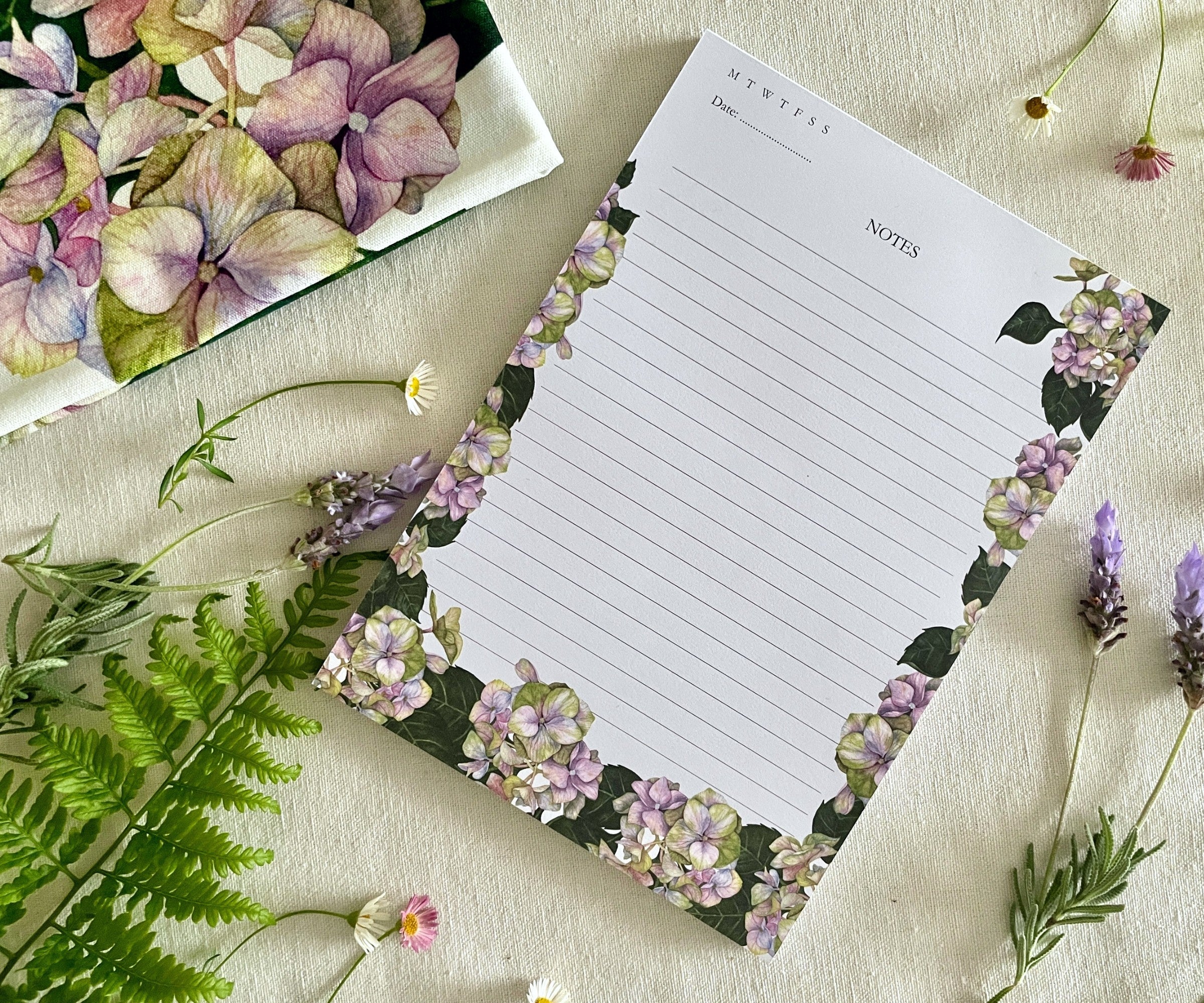 Hues of Serenity - A5 Notepad