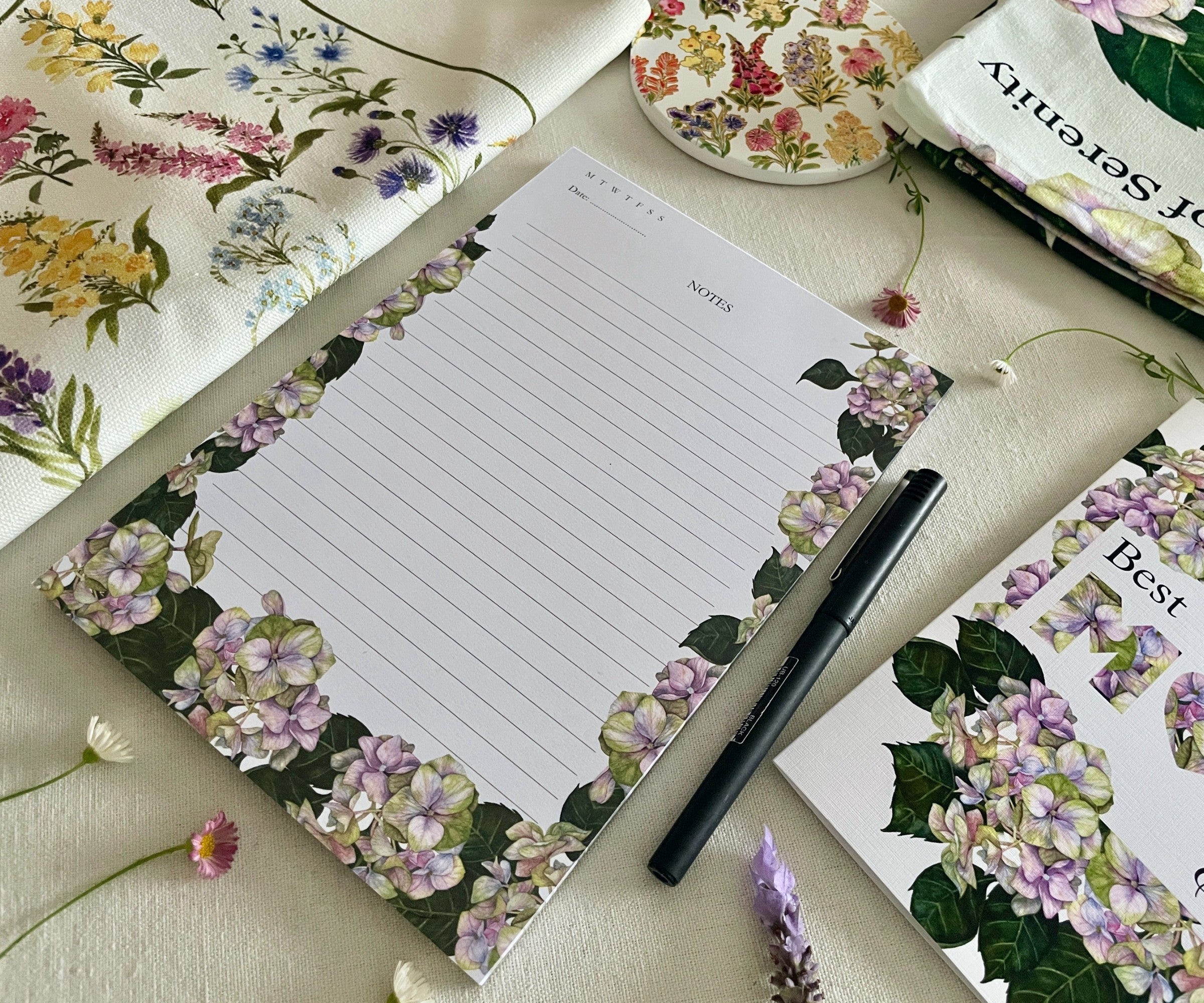 Hues of Serenity - A5 Notepad