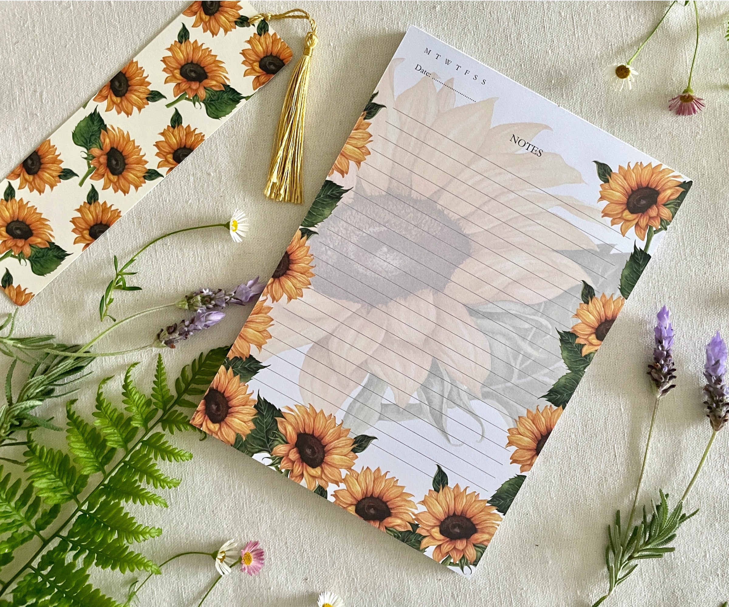 Heart of Sunshine - A5 Notepad