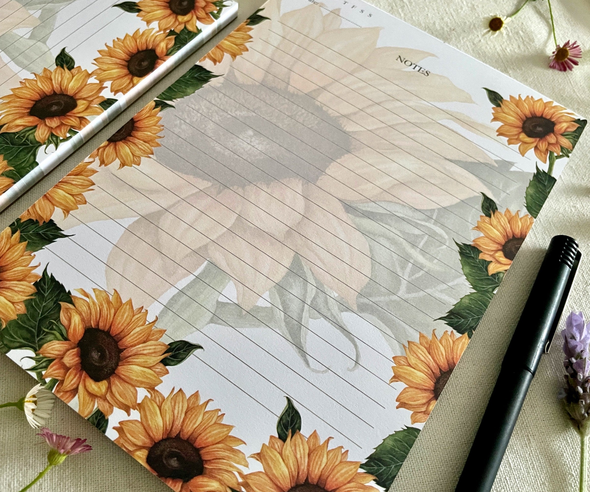 Heart of Sunshine - A5 Notepad