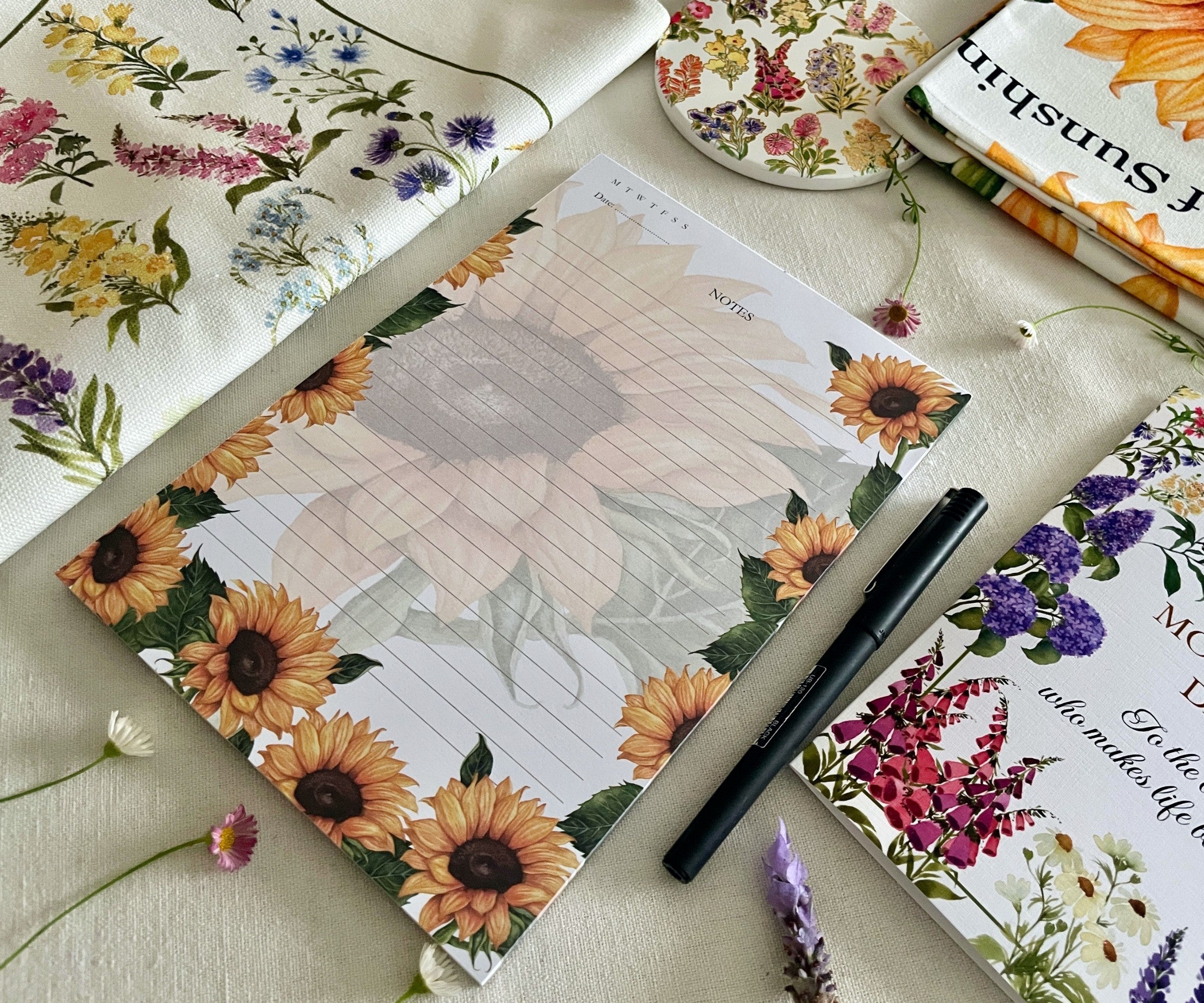 Heart of Sunshine - A5 Notepad