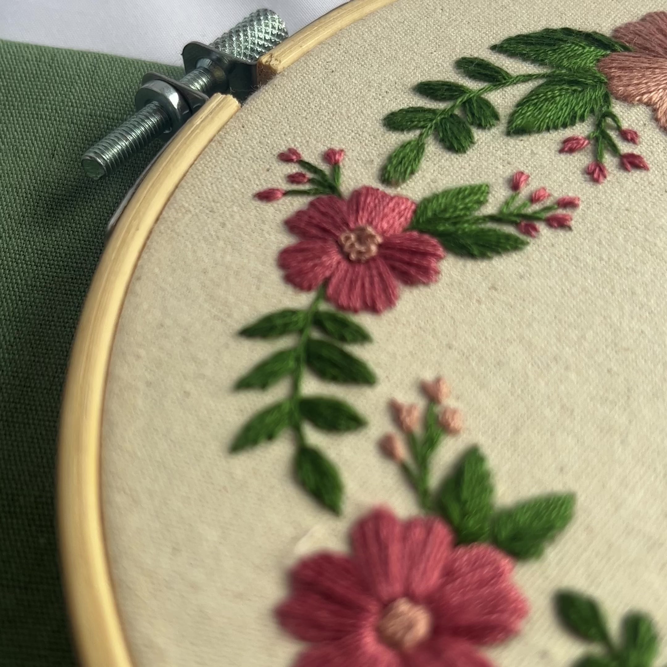 The Wreath DIY Embroidery Kit
