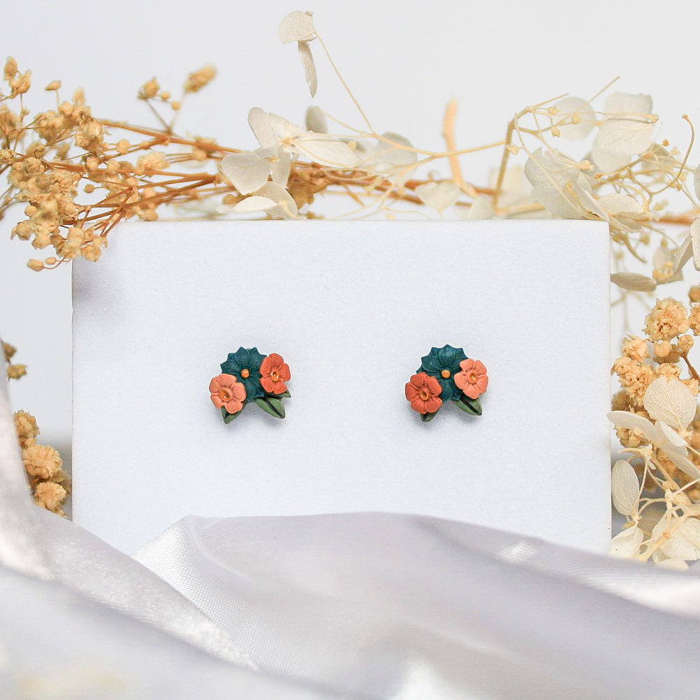 Mini Bouquet Earrings