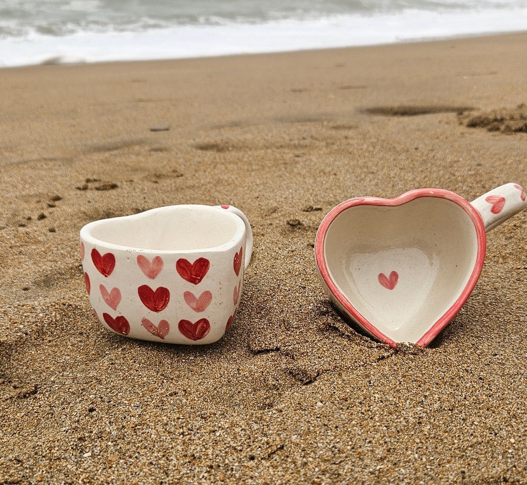 Hearts & Coffee Mug