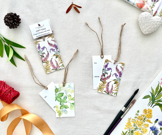 Floral and Foliage Collection - Gift Tags