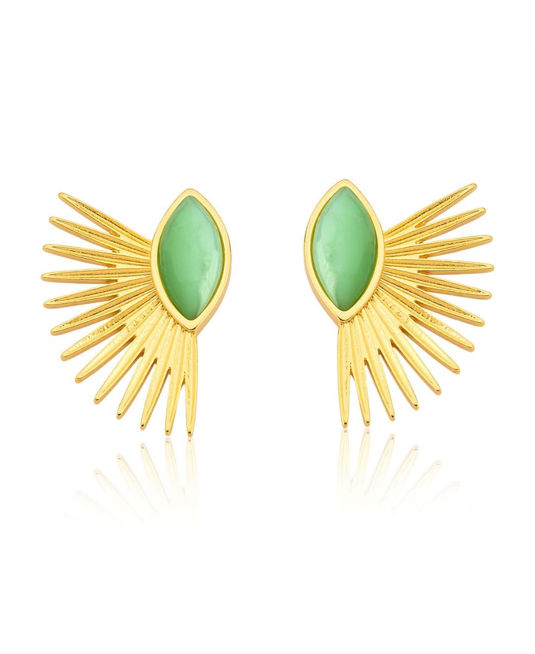 Caranda earrings | 18k Gold plated