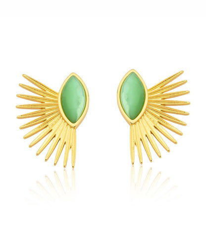 Caranda earrings | 18k Gold plated