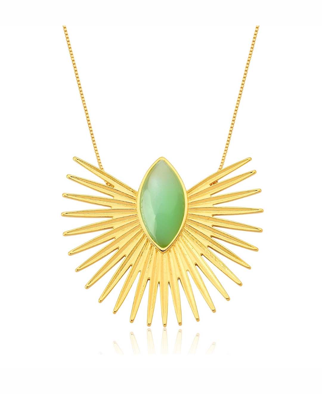 Caranda necklace | 18K Gold plated