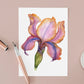 Dream in Bloom - Iris Flower Greeting Card