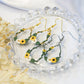 IVY Droplet Earrings - Sunflower