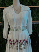 Peru Skirt: Maroon Hue