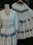 Peru Skirt: Palm Trees