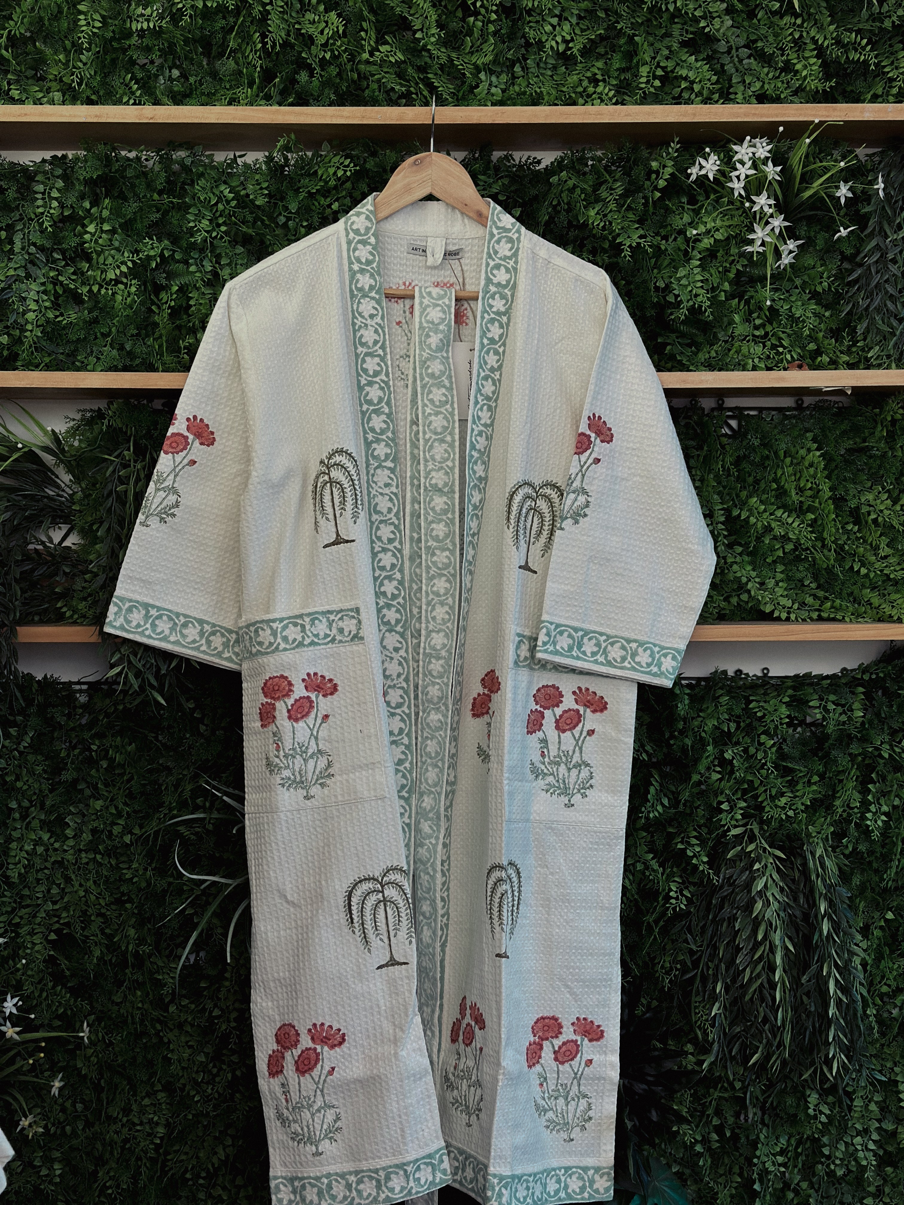 Willow Robe: Pastels & Palms