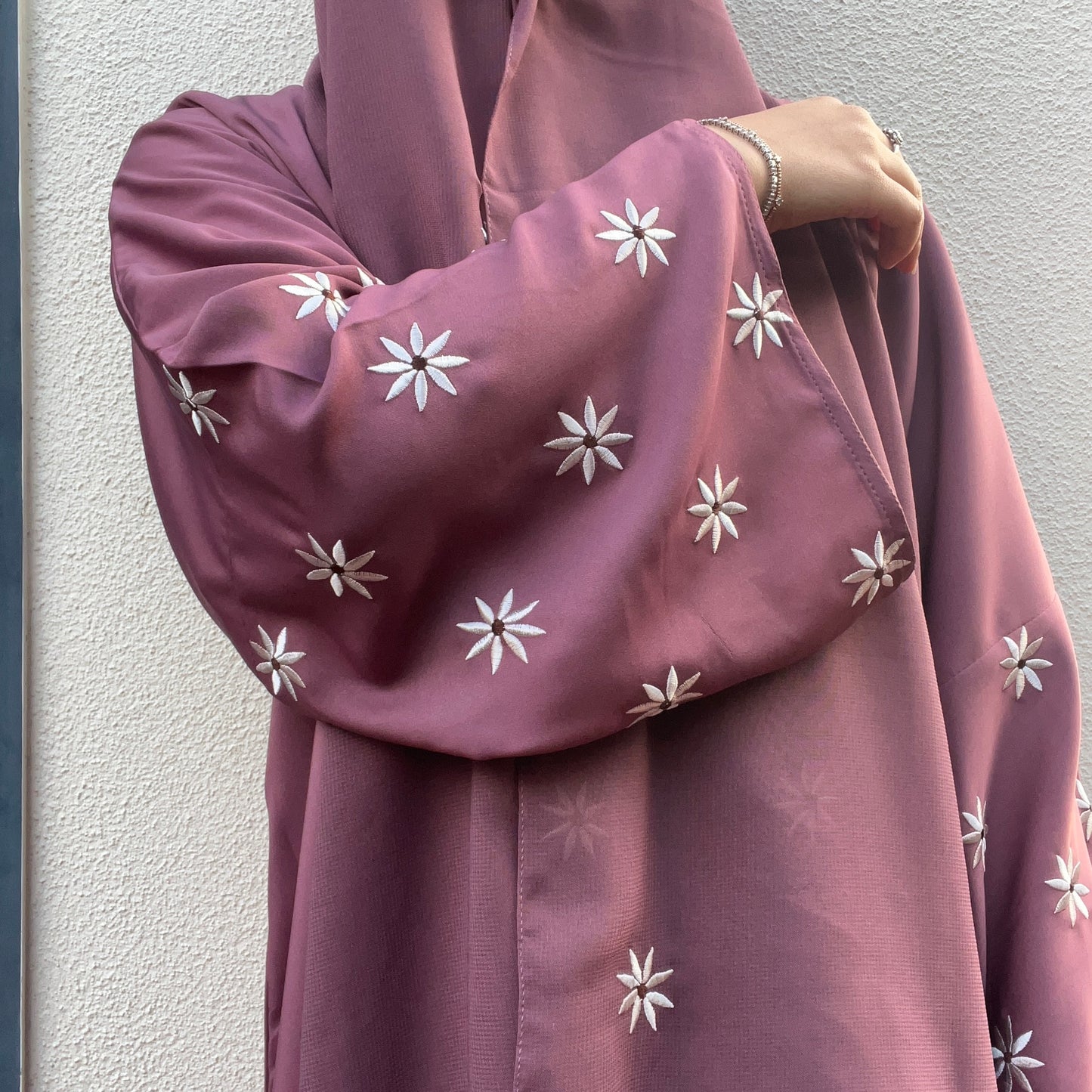 Daisy Abaya (Pink) - Forever Hijab