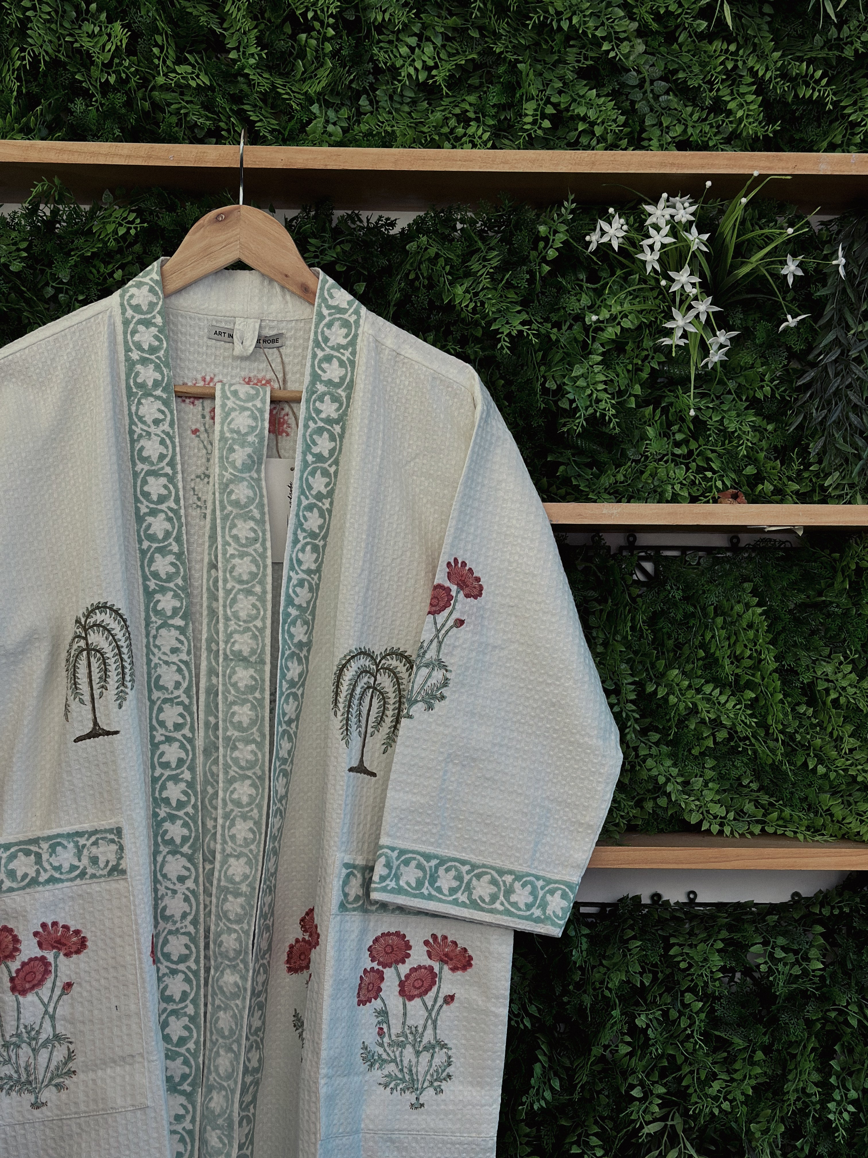 Willow Robe: Pastels & Palms