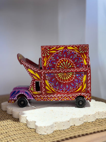 Handpainted Truck Coaster Set