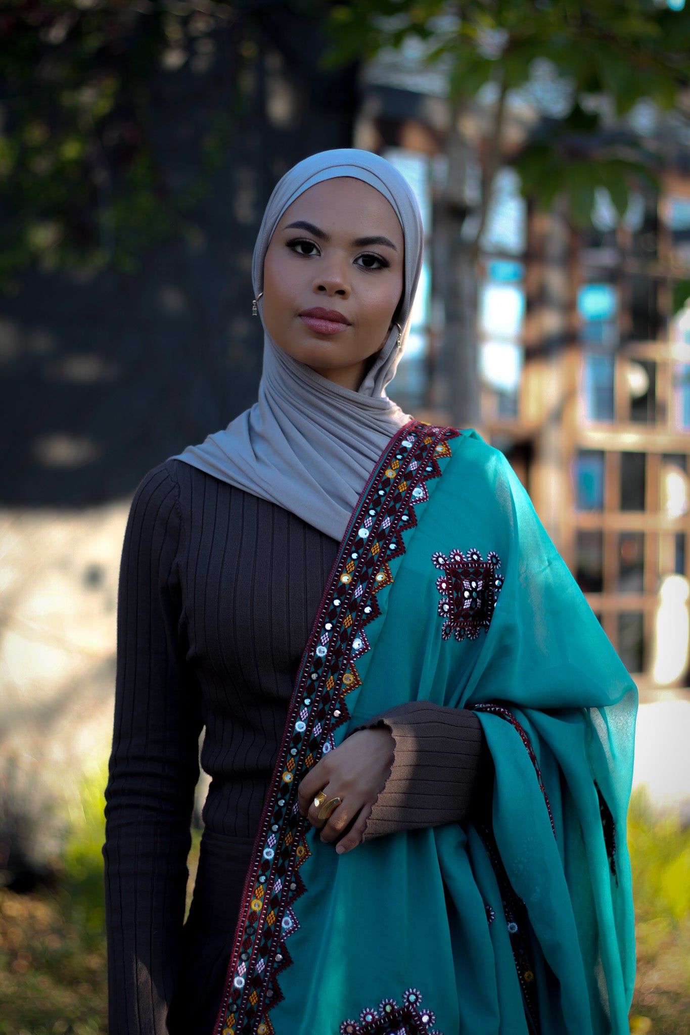 Balochi Hand Embroidered Shawl