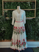 Peru Skirt: Pink Poppies