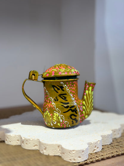 Handmade Chainak - Cutting Chai Truck Art Kettle Candle