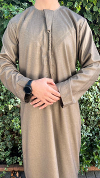 Copper Premium Emirati Thobe - House of Hasbi
