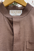 Sable Premium Collared Thobe - House of Hasbi