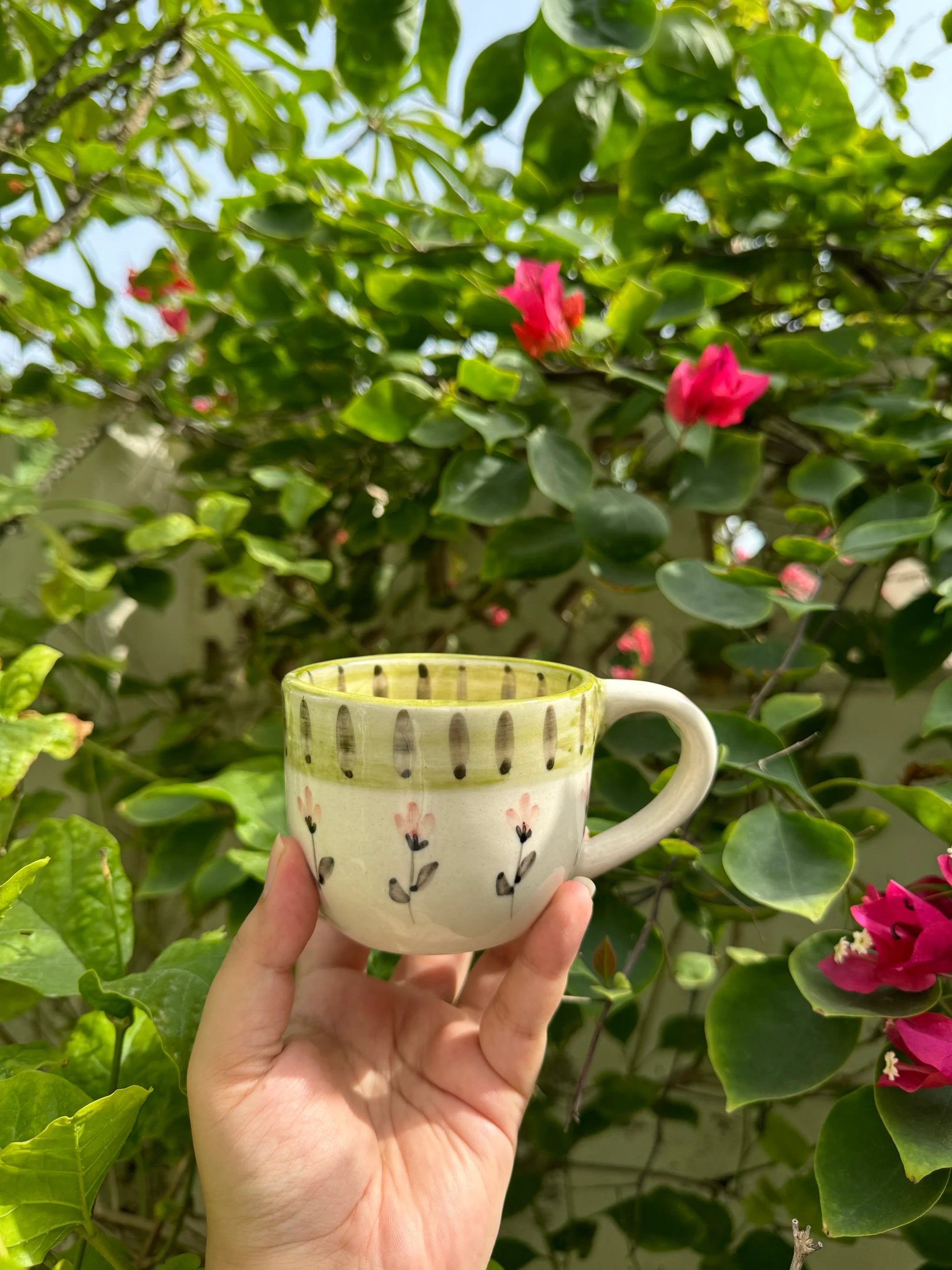 Spring Bloom Cup and Saucer Set