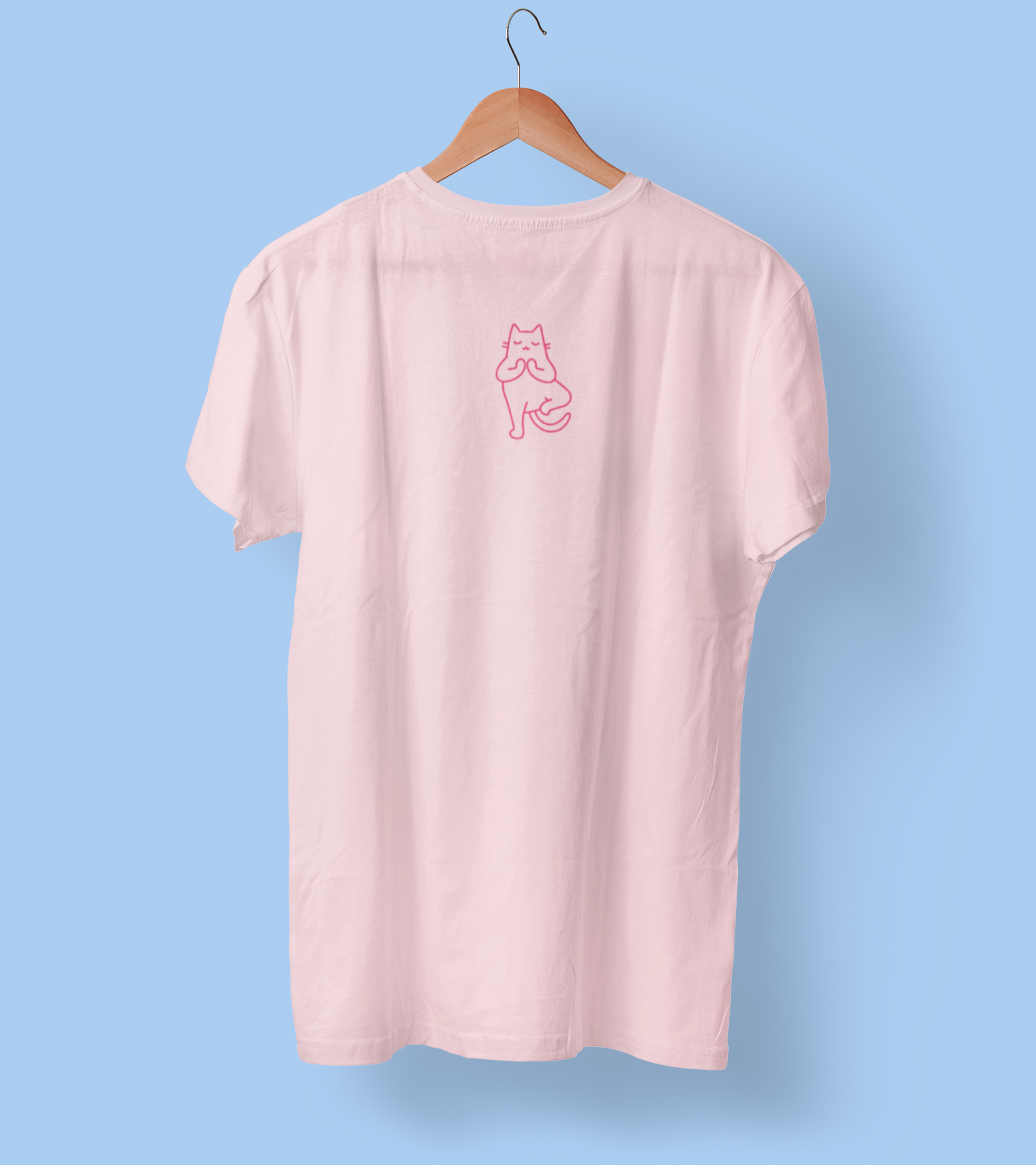 CAT YOGA-01, WOMEN'S T-SHIRT