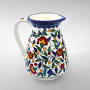 Ceramic Pitcher - Hebron Multicolour - Bayyāra