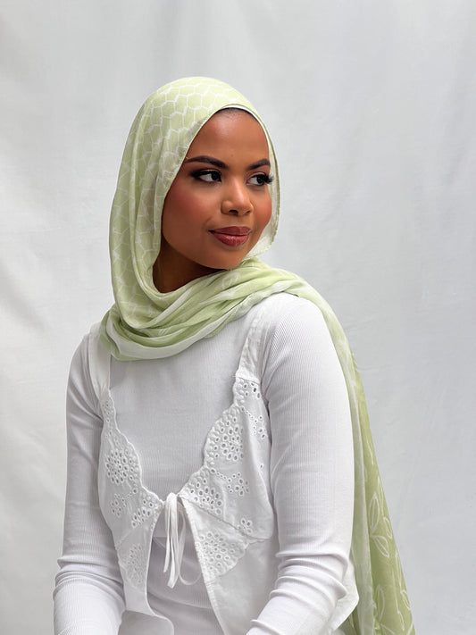 Kufiya-Inspired Hijab - Forever Hijab