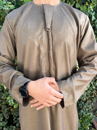Copper Premium Emirati Thobe - House of Hasbi